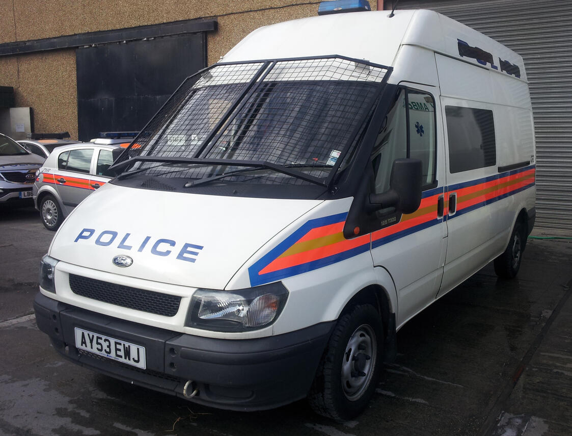 Police Riot Van